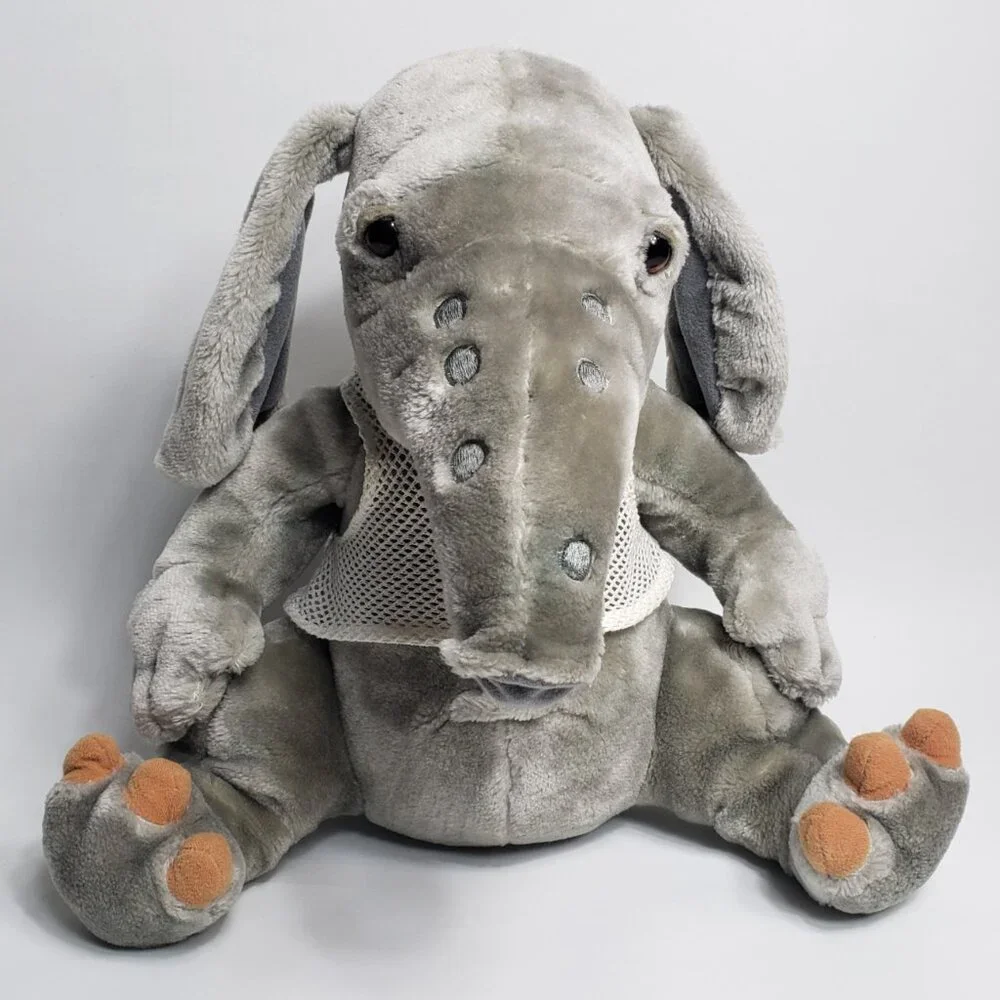 Vintage 1986 Disneyland Captain EO Hooter Elephant Plush 15" Michael Jackson Toy - Picture 2 of 16